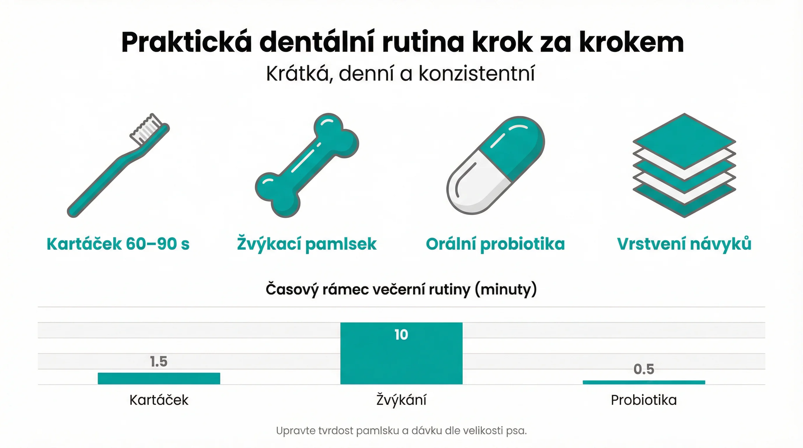 Praktická dentální rutina krok za krokem