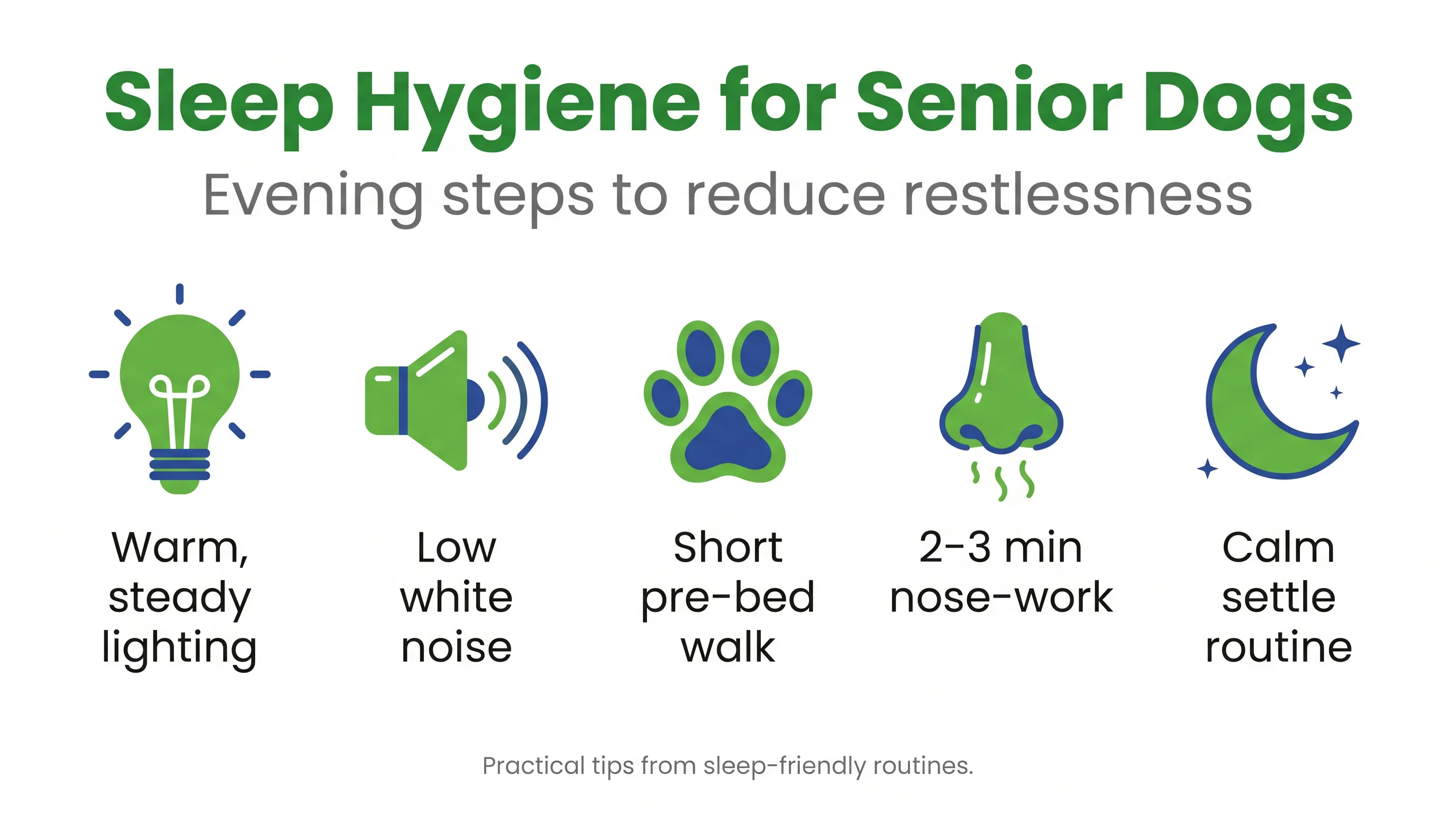 Sleep Hygiene for Senior Dogs