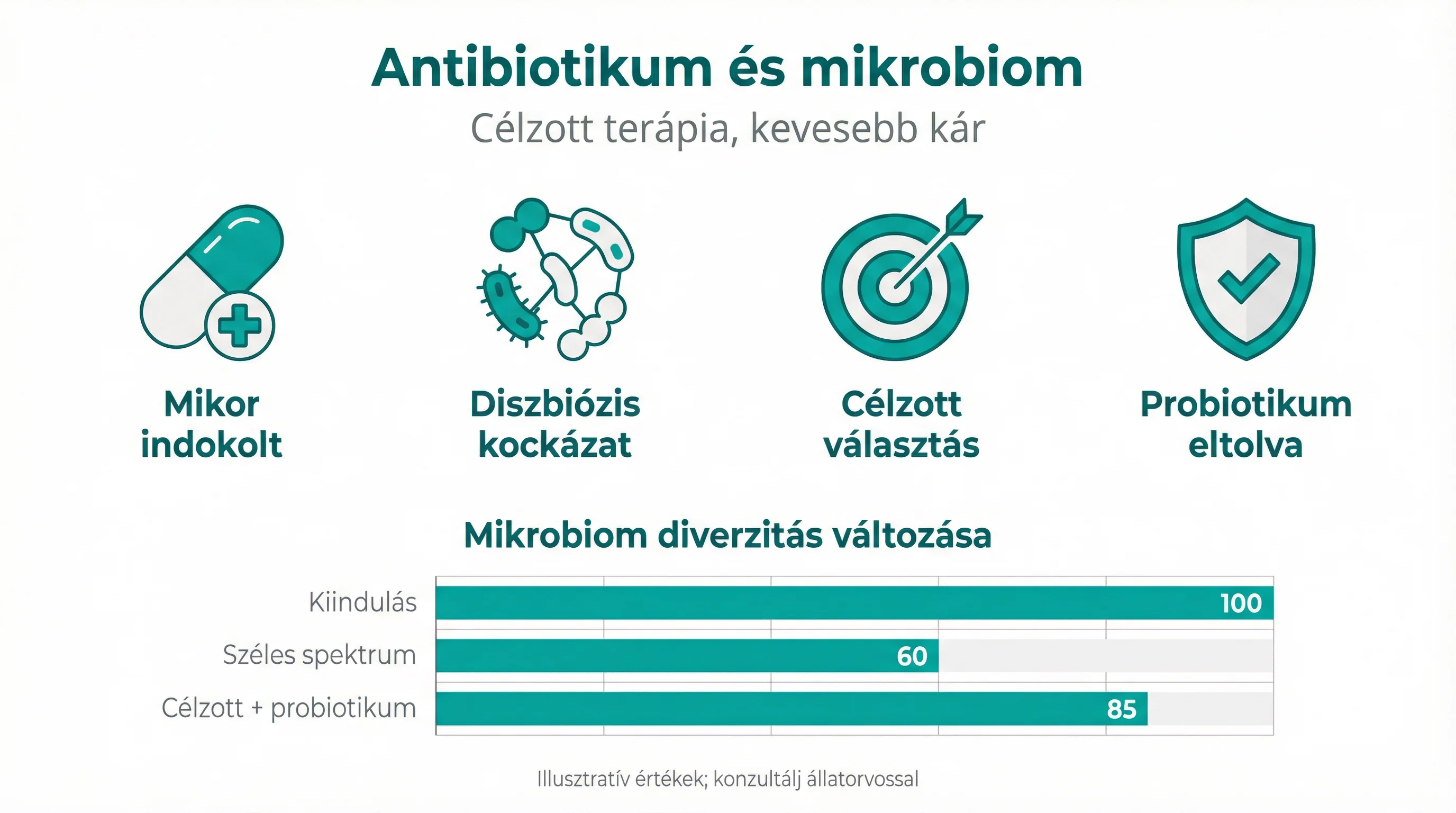 Antibiotikum és mikrobiom