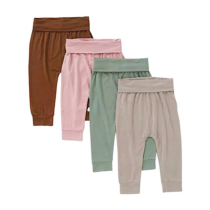 High Waist Rayon Spandex Babies Diapers Pants, Summer Baby Leggings