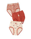 Girls 2Y-10Y Soft Combed Cotton Pack of 3 Cool Breathable underwear Briefs SJ555 Little Girl H979