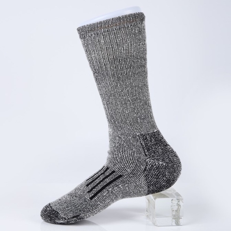 Men EU39-EU44 Winter Socks Cushion 4 Pairs Crew with Moisture Control Thermal Thick Outdoor S37