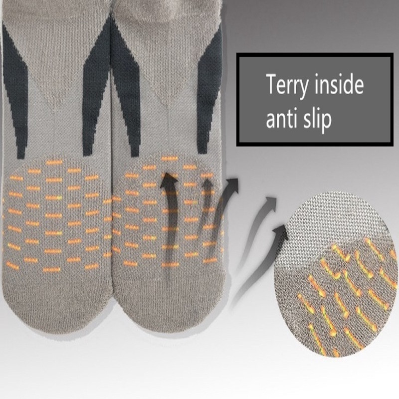 Men 7 Pairs EU40-EU45 Breathable High-Quality Sports Socks Terry inside A05