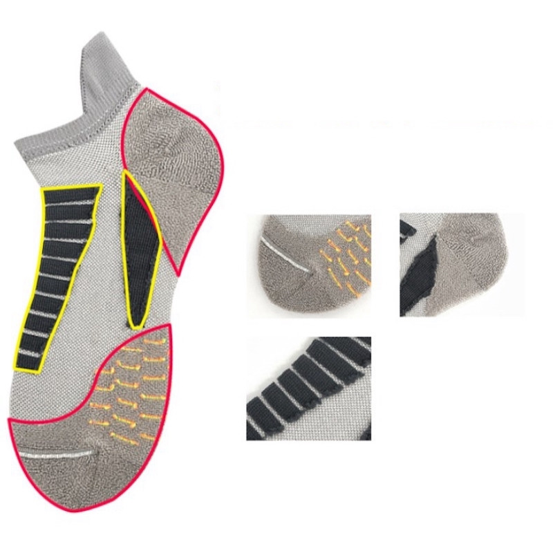 Men 7 Pairs EU40-EU45 Breathable High-Quality Sports Socks Terry inside A05