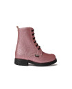 Made in Spain Glitter EU29-EU34 Military Boot Laces up ROSA