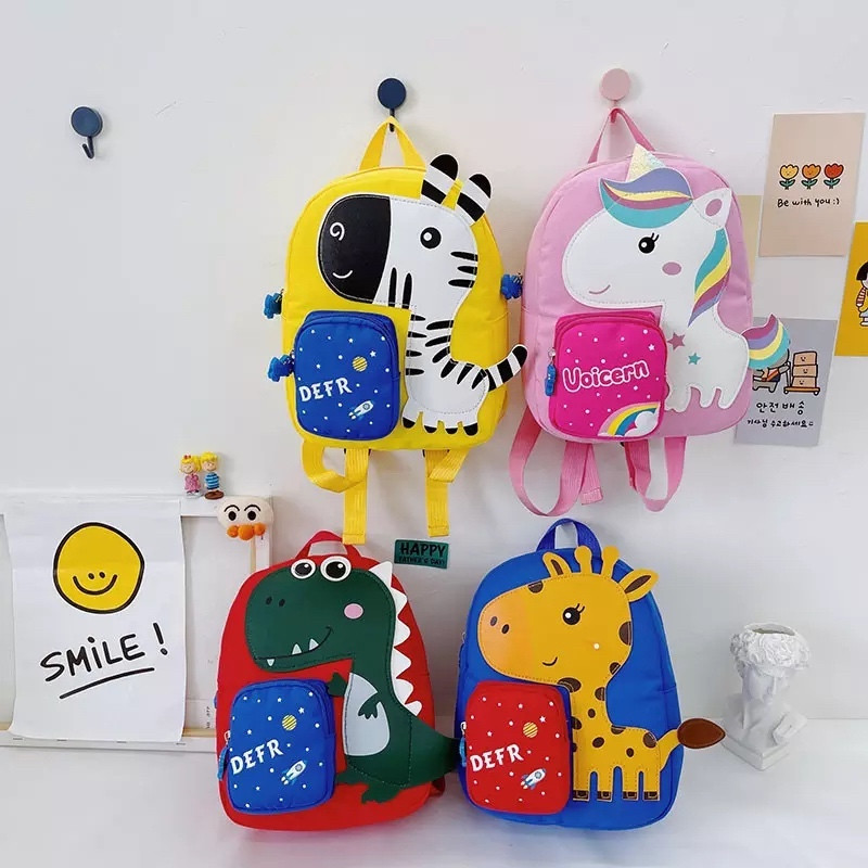 Kindergarden School Backpack cartoon design Travel Small bags