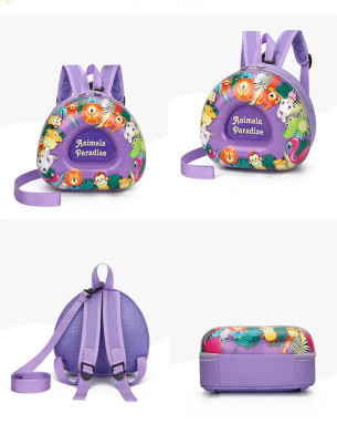 Kindergarten cartoon animals backpack eggshell bag cute backpack 