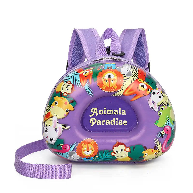 Kindergarten cartoon animals backpack eggshell bag cute backpack 