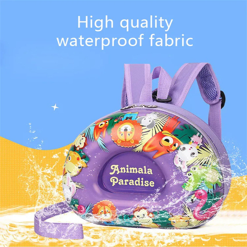 Kindergarten cartoon animals backpack eggshell bag cute backpack 