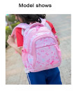 Girls School Backpacks with durable and plenty capacity Pink 