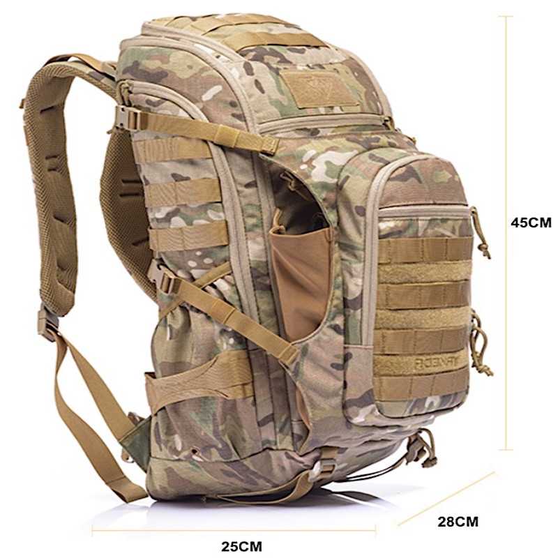 Three day Molle Operator Pack Large Rucksack Tactical Hunting Tactical Backpack KF048 