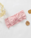 High Elastic Rayon Plain 0-3M Knotted Baby Headbands set of 3 colors
