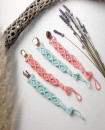 Baby Colorful Crochet Rope Non-Slip Pacifier Chain