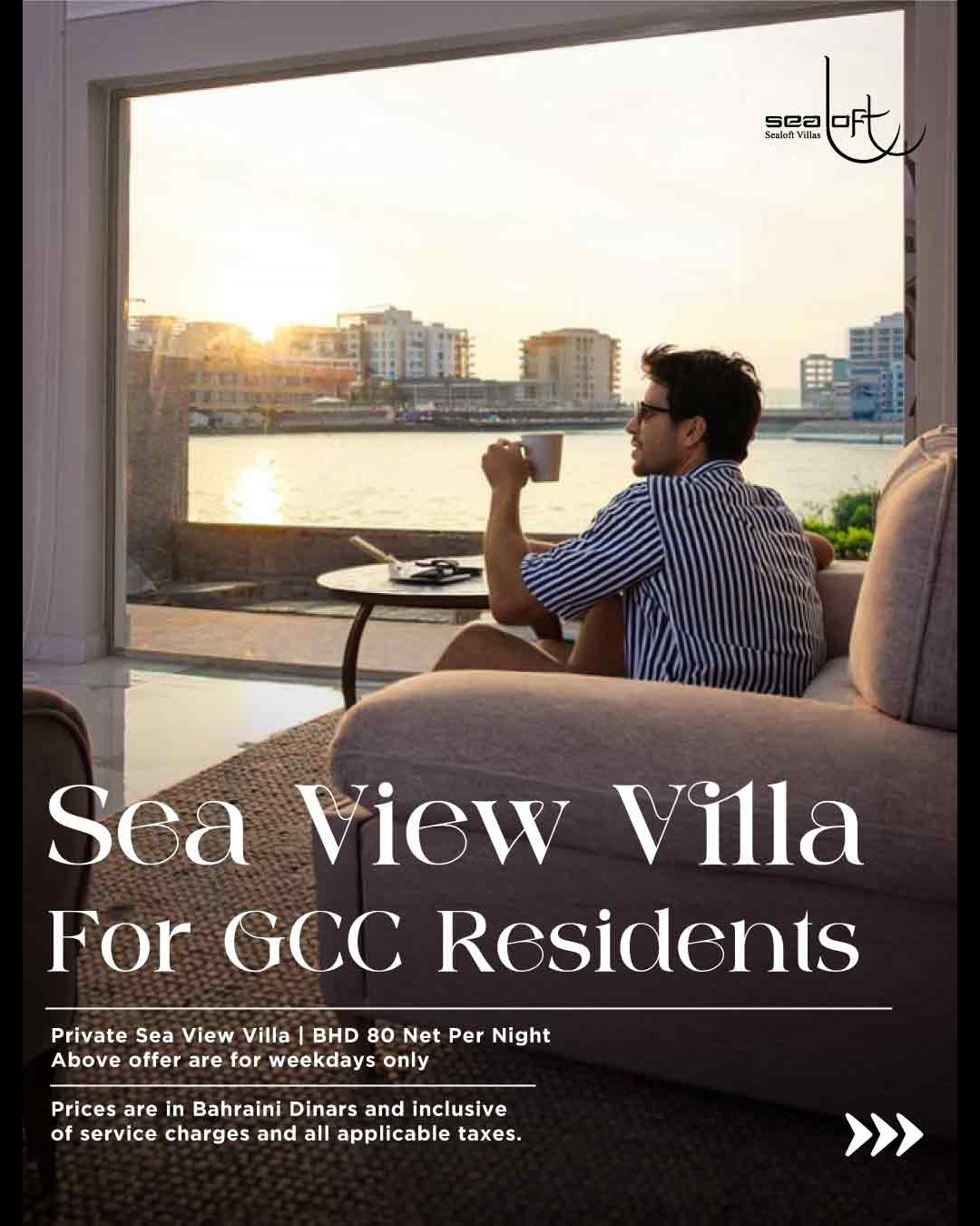 Sea View Villa for GCC Residents
