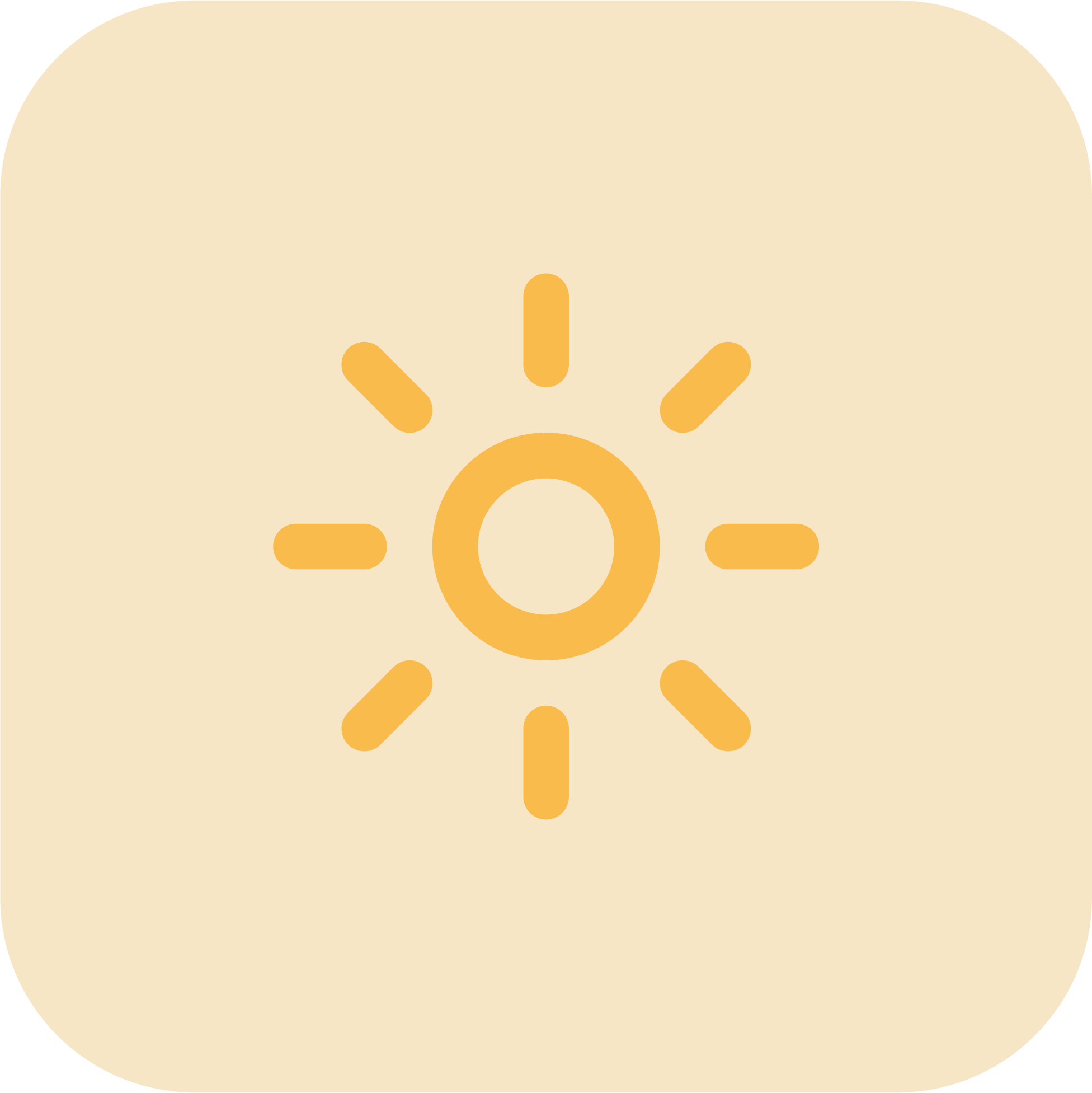 Icon von einer Sonne