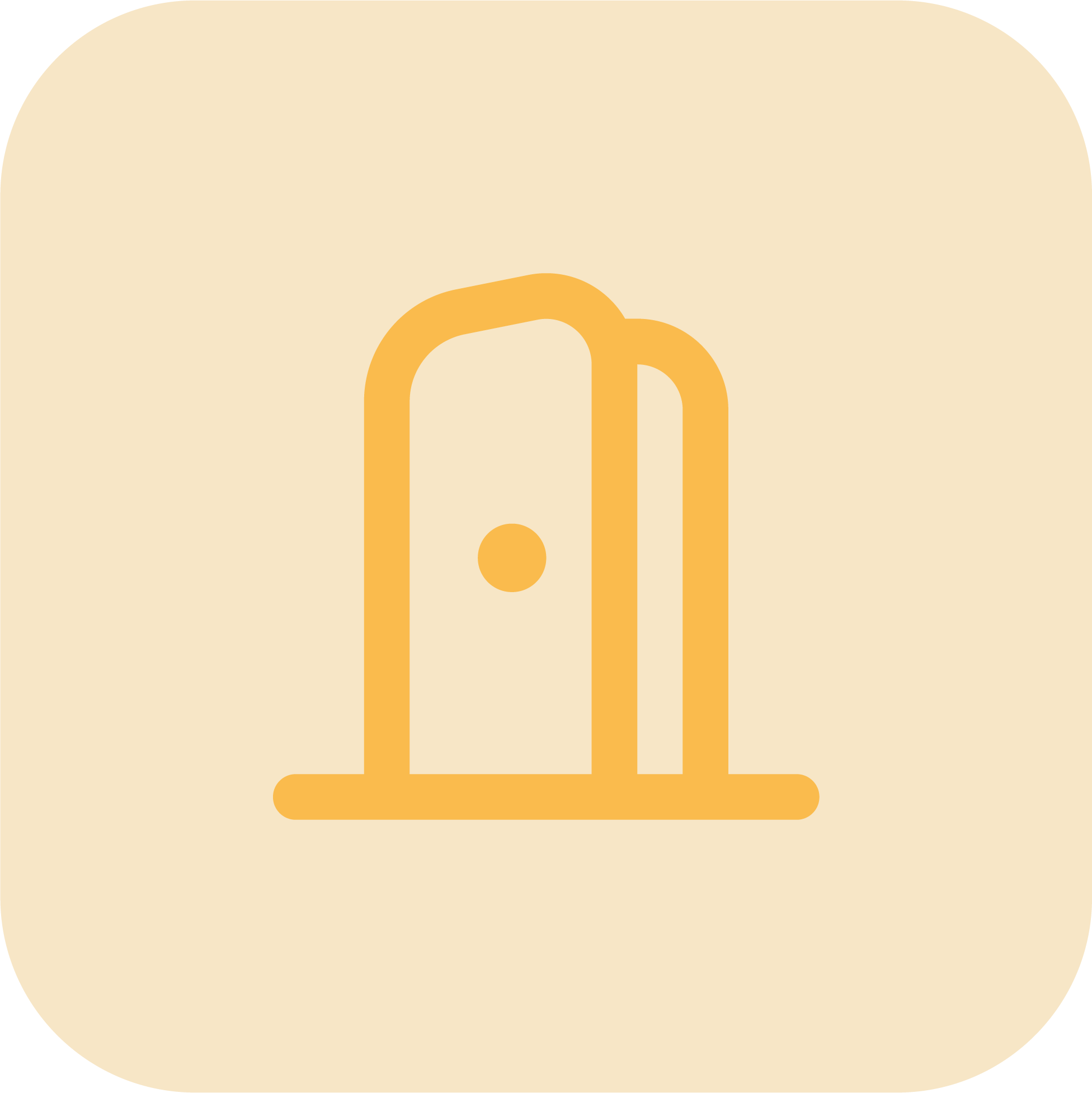 Icon von einer offenen Tür