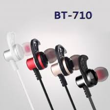 Ακουστικά Bluetooth με Μαγνήτη Remax SQ-BT710, σε μαύρο χρώμα