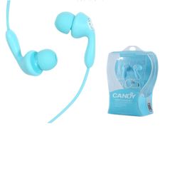 Remax RM-505 Ακουστικά earphone με μικρόφωνο, σε γαλάζιο χρώμα