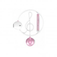 Ακουστικά Hands Free WK WE-300, σε ροζ/χρυσό χρώμα