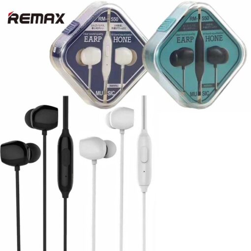 Ακουστικά Remax RM-550, σε λευκό χρώμα