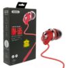 Ακουστικά Remax RM-585, σε κόκκινο χρώμα