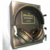 Ασύρματα bluetooth Stereo Headset Ακουστικά AZ-05, σε καφέ χρώμα