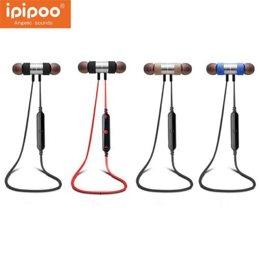Ασύρματα Sports Bluetooth Headset - ipipoo iL92BL, σε χρυσό χρώμα