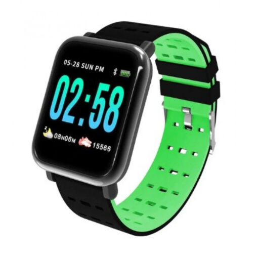 Ρολόι κινητό smart watch OEM A6, σε πράσινο χρώμα
