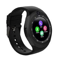 Smart Watch W100 με SIM CARD, σε μαύρο χρώμα