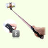 Remax Selfie Stick P4 Bluetooth Αλουμινίου, σε ροζ χρώμα