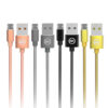 Καλώδιο WK WDC-013 King Kong Braided Micro Usb to USB 1m, σε κίτρινο χρώμα