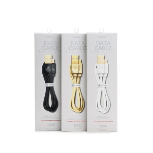 Καλώδιο USB To Lightning REMAX Radiance RC-041i, σε λευκό χρώμα