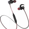 Ακουστικά AWEI AK5 Μαγνητικά Αδιάβροχα Handsfree Bluetooth, σε μαύρο/κόκκινο χρώμα