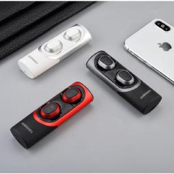 Ασύρματα Bluetooth Ακουστικά Fineblue RWS-X8, σε κόκκινο χρώμα