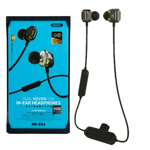 Ακουστικό Bluetooth REMAX RB - S26, σε μαύρο χρώμα