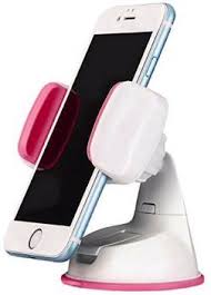 Βάση Κινητού Universal/ Phone Mount Silicone Sucker 360° Holder, σε λευκό/κόκκινο χρώμα