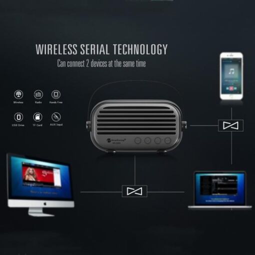 Newrixing NR - 3000 10W Εξωτερικό Φορητό Bluetooth Ηχείο, σε μαύρο χρώμα