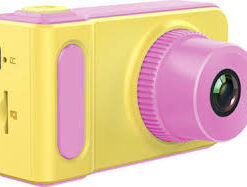 Μίνι Ψηφιακή Φωτογραφική Μηχανή Για Παιδιά Ροζ TD-KD001, σε κίτρινο/ροζ χρώμα