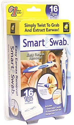 Συσκευή καθαρισμού αυτιών Smart Swab με 16 ανταλλακτικά GL-48819