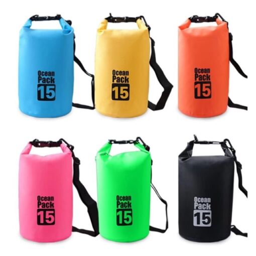 Αδιάβροχη τσάντα 15L – Ocean pack, σε κόκκινο χρώμα