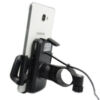 Βάση Στήριξης και Φόρτιστης USB Μοτοσυκλέτας για Smartphone & GPS Netpor l06