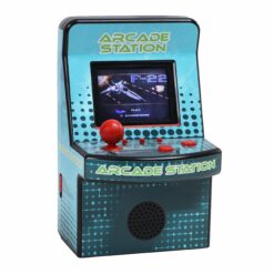Παιχνιδομηχανή – Mini Arcade Station Με 240 Games – Παιχνίδι Χειρός, σε μπλε χρώμα