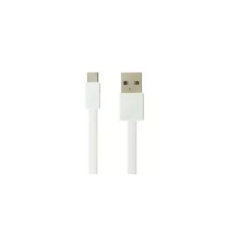 Remax Flat USB 2.0 to micro USB Cable Λευκό 1m (Blade)