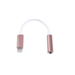 Αντάπτορας Lightning to 3.5 mm Headphone Jack Adapter - Adapter - Audio / Multimedia - 4-pole, σε ροζ χρώμα
