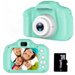 Παιδική ψηφιακή κάμερα HD, σε πράσινο χρώμα