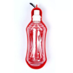 Μπουκάλι Νερού Ταξιδίου για Κατοικίδια με Μπολ 500ml – Travel Waterer Ροζ Χρώμα