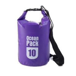 Ocean Pack Στεγανός Σάκος Ώμου με Χωρητικότητα 10 Λίτρων Μωβ Χρώμα