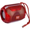 Φορητό Ασύρματο Ηχείο Bluetooth T&G TG162, σε κόκκινο χρώμα