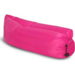 Φουσκωτό Στρώμα & Κάθισμα Ξαπλώστρα Lazy Bag Inflatable Air Sofa 196CM, σε ροζ χρώμα