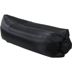 Φουσκωτό Στρώμα & Κάθισμα Ξαπλώστρα Lazy Bag Inflatable Air Sofa 240CM, σε μαύρο χρώμα